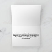 フレッシュプロダクショングリーティングカード カード (内部)