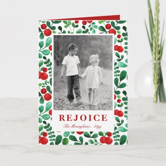 フレッシュベリー垂直方向の写真 シーズンカード (正面)