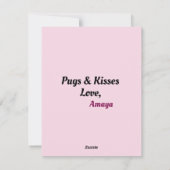 フレッシュホリデーカード シーズンカード (裏面)