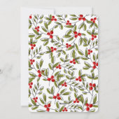 フレッシュホリーフォトホリデーカード シーズンカード (裏面)