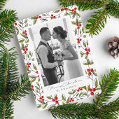 フレッシュホリーフォトホリデーカード シーズンカード