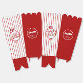 フレッシュポップコーン名前をカスタムするホームシアターボックス フェイバーボックス (見開き)