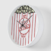 フレッシュポップコーン 壁時計 (傾斜)