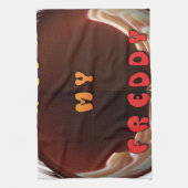 フレッシュマイフレディアートプリント キッチンタオル (縦)