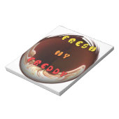 フレッシュマイフレディアートプリント ノートパッド (回転)