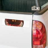 フレッシュマイフレディアートプリント バンパーステッカー (トラック上)