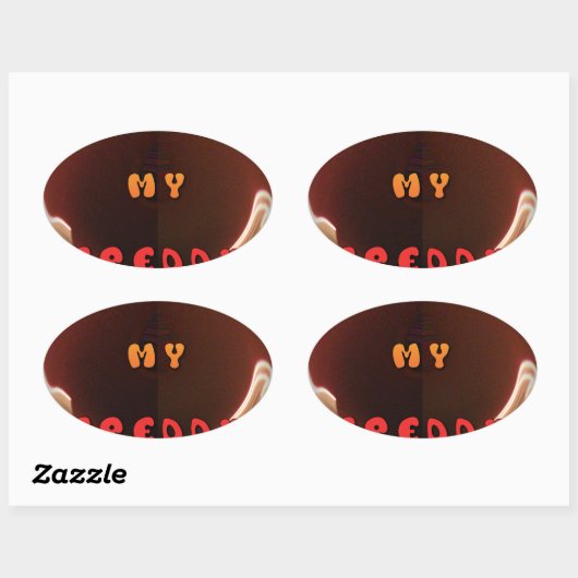 フレッシュマイフレディアートプリント 楕円形シール (シート)