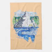 フレッシュマウンテン キッチンタオル (縦)