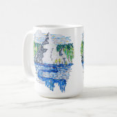 フレッシュマウンテン コーヒーマグカップ (正面左)