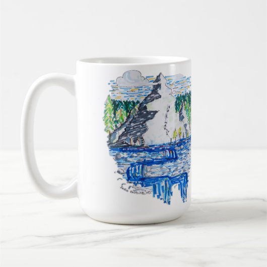 フレッシュマウンテン コーヒーマグカップ (左)