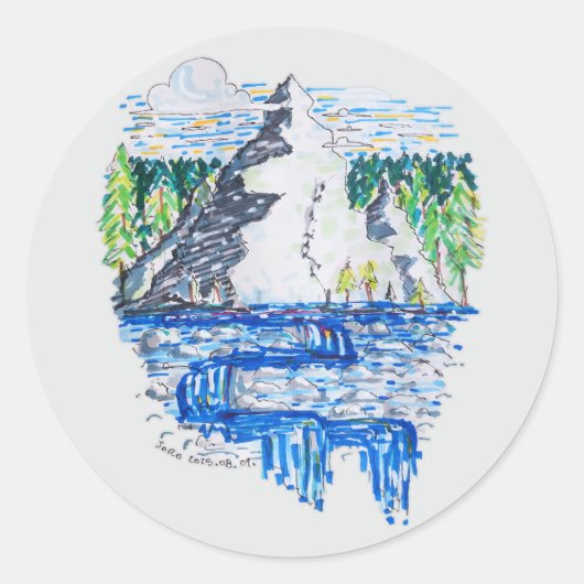 フレッシュマウンテン ラウンドシール (正面)