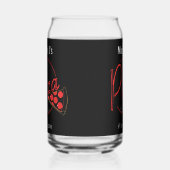 フレッシュメイドピザピザ缶ビールグラス ガラス缶 (左)