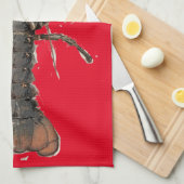 フレッシュメインロブスターサンダー_コーブ キッチンタオル (四つ折り)