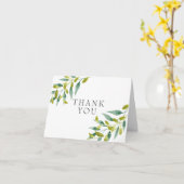 フレッシュメドウグリーン 感謝カード カード (黄色い花)