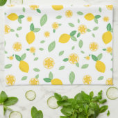フレッシュモダンレモン キッチンタオル (折り畳み)