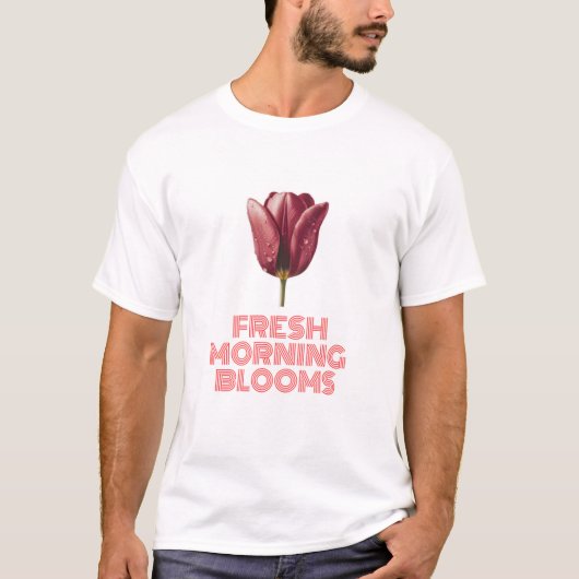 フレッシュモーニング開花 Tシャツ (正面)