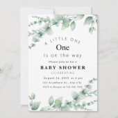 フレッシュユーカリ赤ちゃんシャワー招待状! 招待状 (正面)
