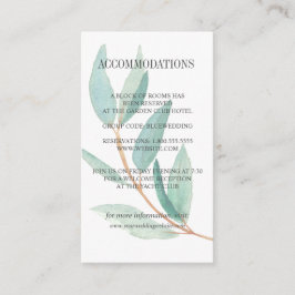 フレッシュユ葉ーカリ結婚ー宿泊施設 エンクロージャーカード