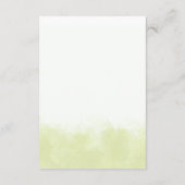 フレッシュライムシトラス男女兼用おむつラッフル エンクロージャーカード (裏面)