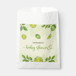 フレッシュライムシトラス男女兼用ベビーシャワー フェイバーバッグ