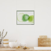 フレッシュライムマルガリータ ポスター (キッチン)