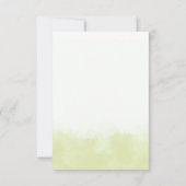 フレッシュライム男女兼用シトラスブックベビー サンキューカード (裏面)