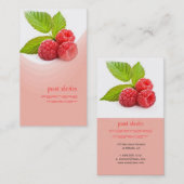 フレッシュラズベリー 名刺 (正面/裏面)