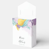 フレッシュラベンダーとレモンのオフィードボックス フェイバーボックス (オープン)