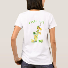 フレッシュレモカッコいいンジュース飲料レモネードTシャツ Tシャツ