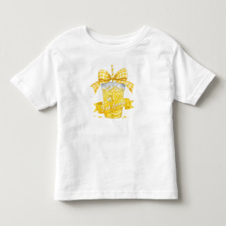 フレッシュレモネードサマーPNG水彩柑橘デザイ トドラーTシャツ