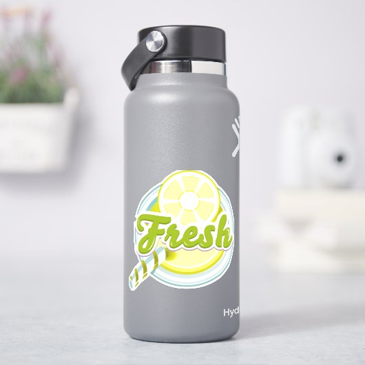 フレッシュレモンのステッカー シール (HydroFlask)