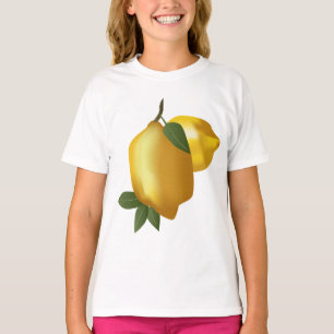 フレッシュレモンイラストレーション Tシャツ