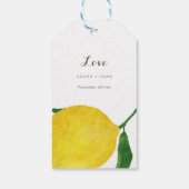 フレッシュレモンサンキューギフトラベル ギフトタグ (裏面)