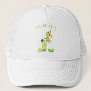フレッシュレモンジュースカッコいいドリンクLemonade Trucker Hat キャップ
