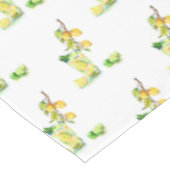 フレッシュレモンジュース飲料レモネード – 夏のパーティー テーブルクロス (アングル)