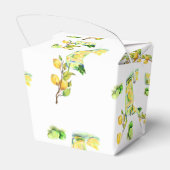 フレッシュレモンドリンクのパーティーのお気に入りボックス フェイバーボックス (裏面サイド)