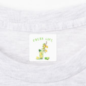 フレッシュレモンドリンクステッカー – カスタム文字 ラベル (貼付)