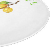 フレッシュレモンドリンク切りボード – カスタム文字 カッティングボード (角)