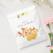 フレッシュレモンラブシトラスの葉結婚の フェイバーバッグ (封をした状態)