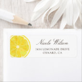 フレッシュレモン差出人住所ラベ04 ラベル (インサイチュ)