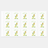 フレッシュレモン飲料ラベル – カスタム文字 ラベル (シート)