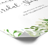 フレッシュレモン ブライダルシャワーのお出迎え看板 ポスター (角)