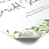 フレッシュレモン ブライダルシャワーのお出迎え看板 ポスター (角)