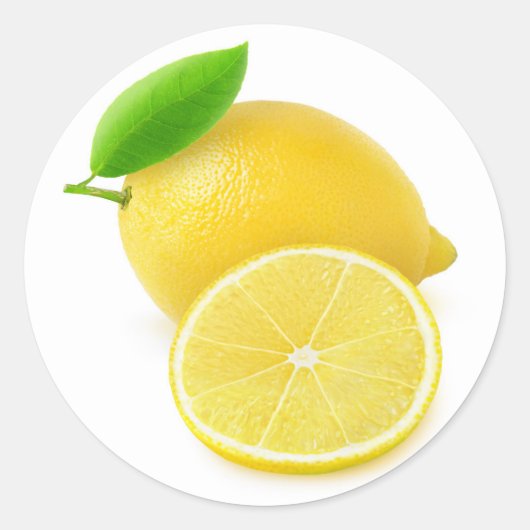 フレッシュレモン ラウンドシール (正面)