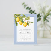 フレッシュレ地中海のモンブライダルシャワー ポストカード (スタンド正面)