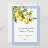 フレッシュレ地中海のモンブライダルシャワー 招待状 (正面)