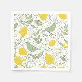 フレッシュレ離れモン、鳥ID1052 スタンダードカクテルナプキン (正面)