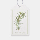 フレッシュローズマリーギフトラベル ギフトタグ (正面)