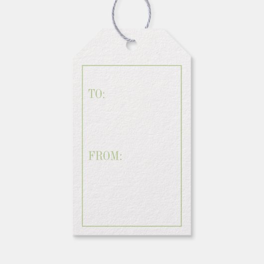 フレッシュローズマリーギフトラベル ギフトタグ (裏面)