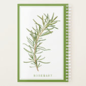 フレッシュローズマリー5.5x8.5プランナー/緑 プランナー手帳 (裏面)